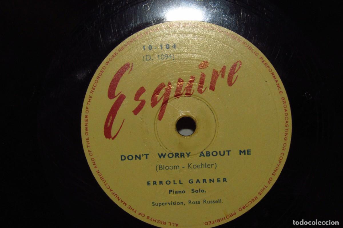 Discos de pizarra: Disco de pizarra Errol Garner - Foto 3
