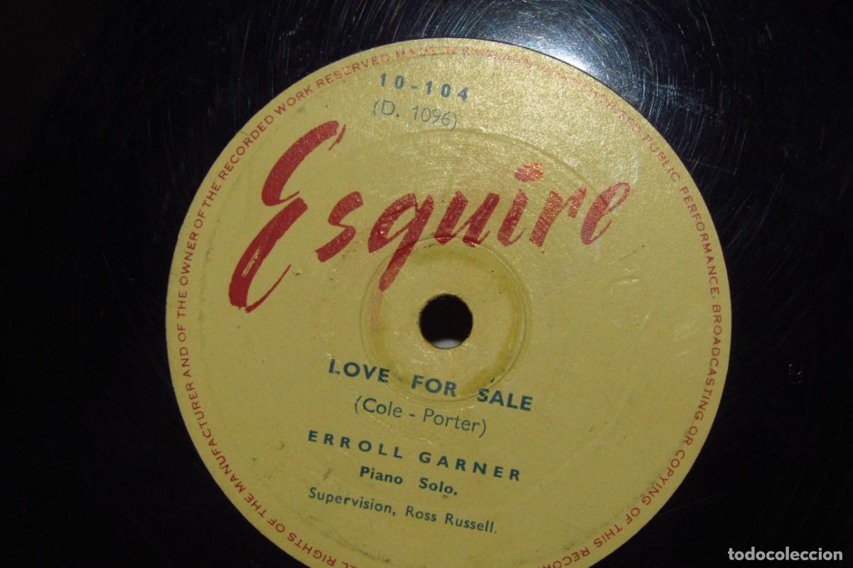 Discos de pizarra: Disco de pizarra Errol Garner - Foto 4