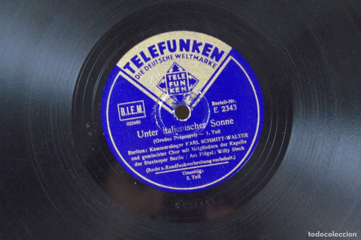 Discos de pizarra: Disco de pizarra, Unter italienischer Sonne. - Foto 3