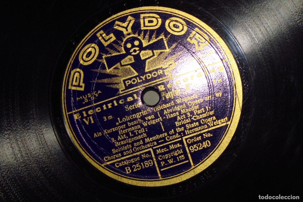 Discos de pizarra: Disco de pizarra, Electrical Recording. V-VI - Foto 4