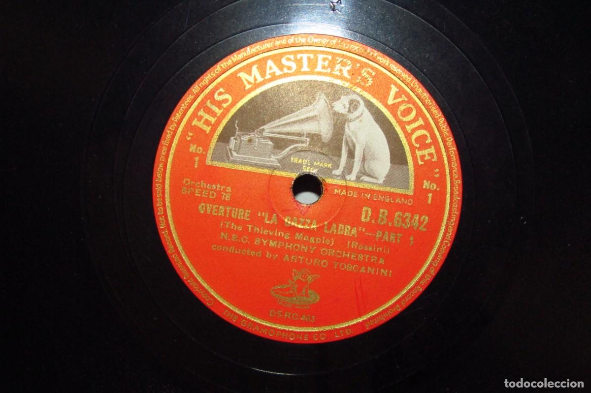 Discos de pizarra: Disco de pizarra, Overture &rdquo;La gazza ladra&rdquo; - Foto 3
