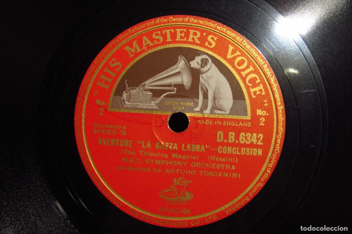 Discos de pizarra: Disco de pizarra, Overture &rdquo;La gazza ladra&rdquo; - Foto 4