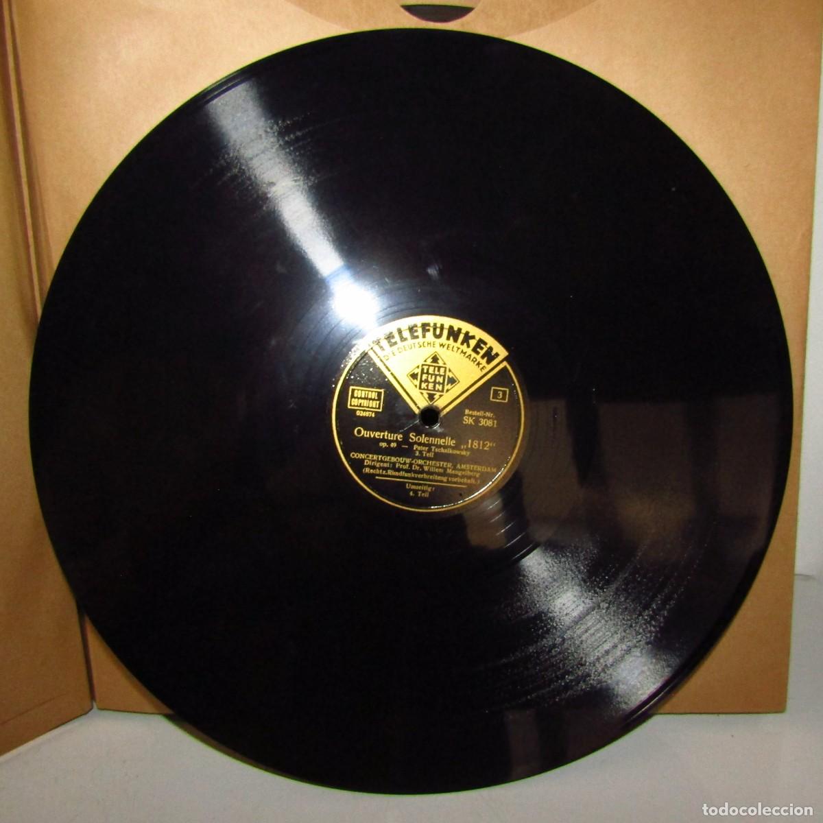 Discos de pizarra: Disco de pizarra, Ouverture Solennelle 1812 - Foto 2