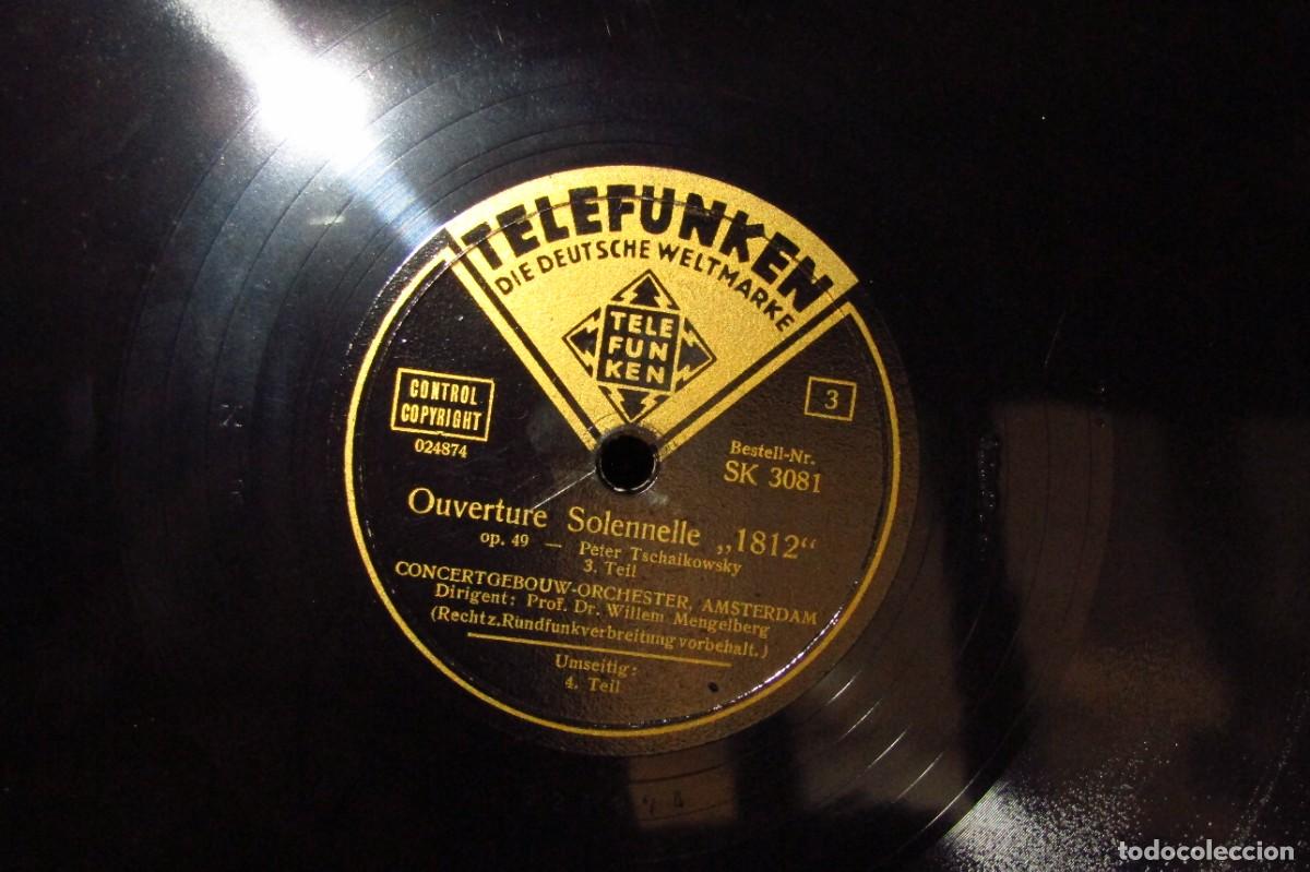 Discos de pizarra: Disco de pizarra, Ouverture Solennelle 1812 - Foto 3