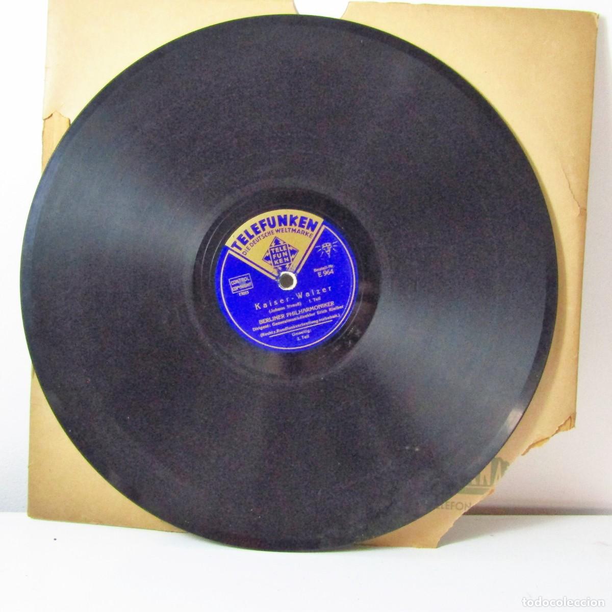 Discos de pizarra: Disco de pizarra, Kaiser-Walzer - Foto 2