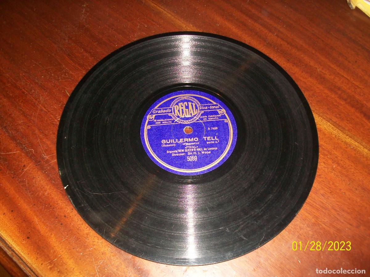 Discos de pizarra: GUILLERMO TELL- FINAL-4&ordm; PARTE-LA CALMA-3&ordm; PARTE - Foto 1