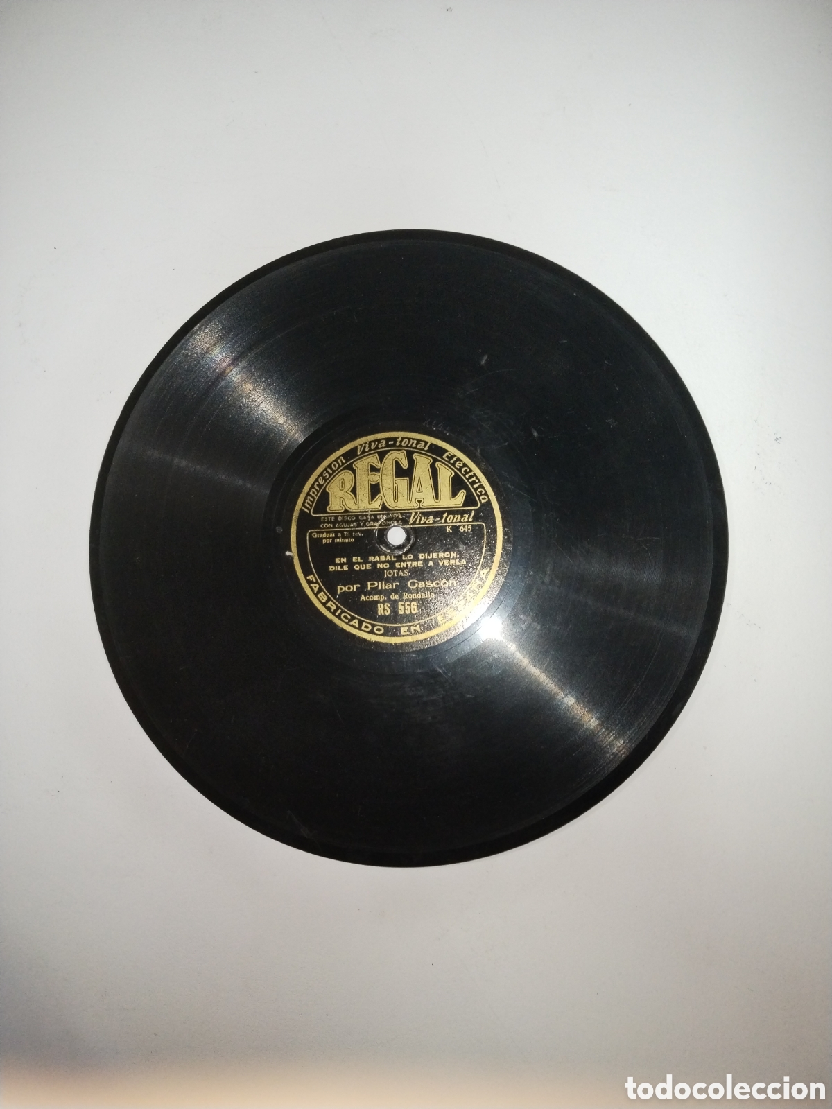 Discos de pizarra: Jotas por Pilar Gascon - Foto 1