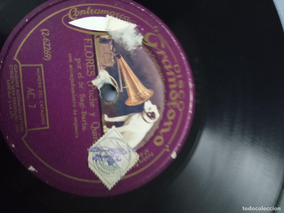 Discos de pizarra: EMILIO SAGI-BARBA Nena/Flores - Foto 2