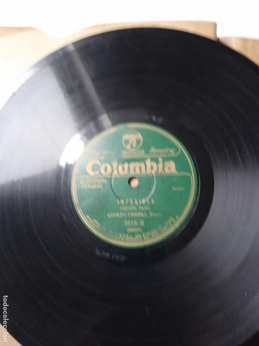 Discos de pizarra: ADOLFO UTRERA Jeanine / Imposible - Foto 4
