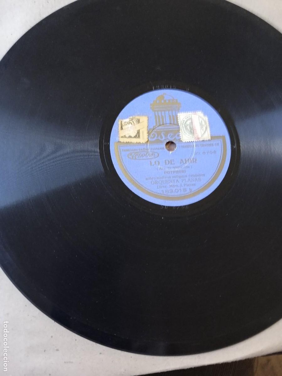 Discos de pizarra: ORQUESTA PLANAS Lo de siempre / Lo de Ahir - Foto 5