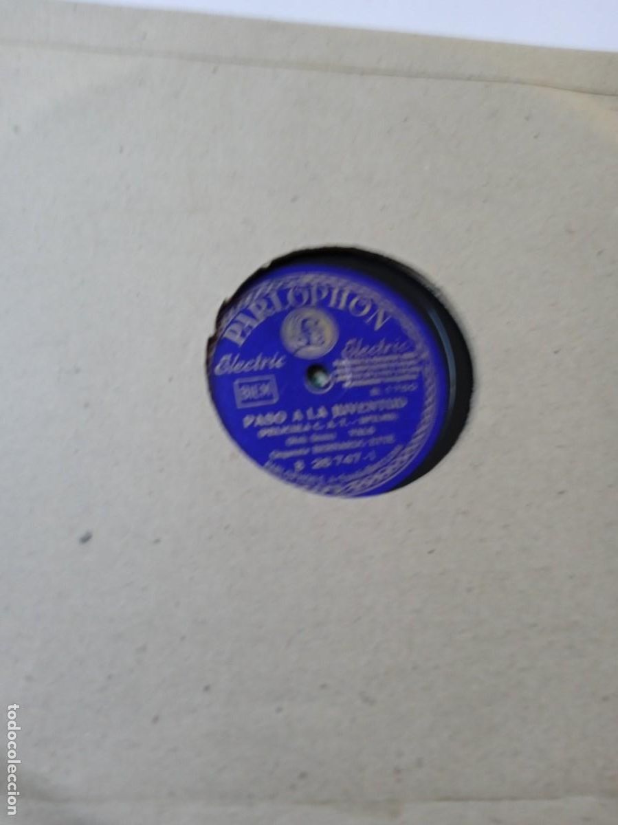 Discos de pizarra: ORQUESTA BERNARDO ETT&Eacute; - ORQUESTA ROBERTO RENARD Paso a la Juventud - Foto 1