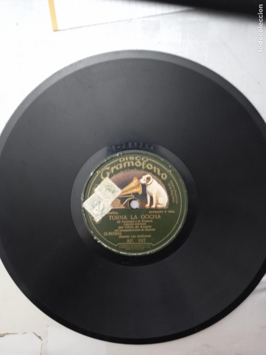 Discos de pizarra: OFELIA DE ARAG&Oacute;N Torna la Gocha / Adi&oacute;s Rosina - Foto 7
