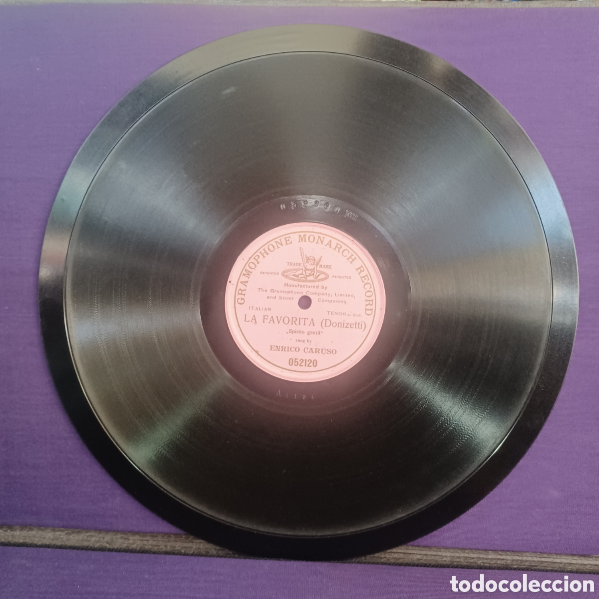 la favorita / enrico caruso - gramophone monarc - Buy Shellac records of  Classical Music