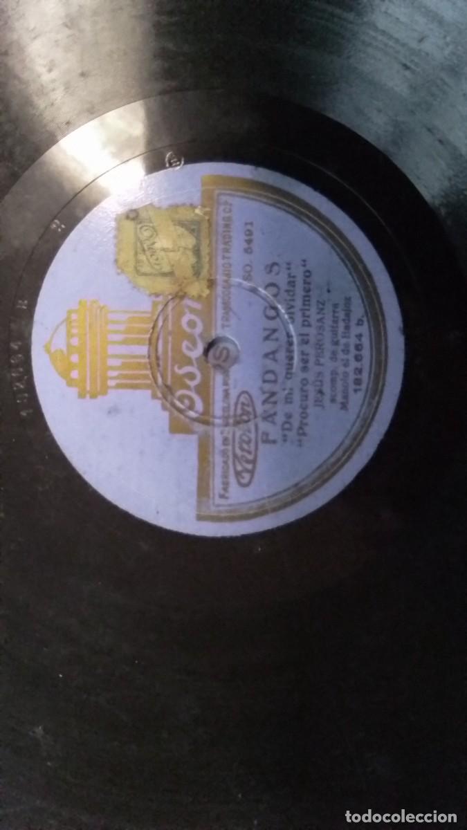Discos de pizarra: Dos discos pizarra fandangos. - Foto 1
