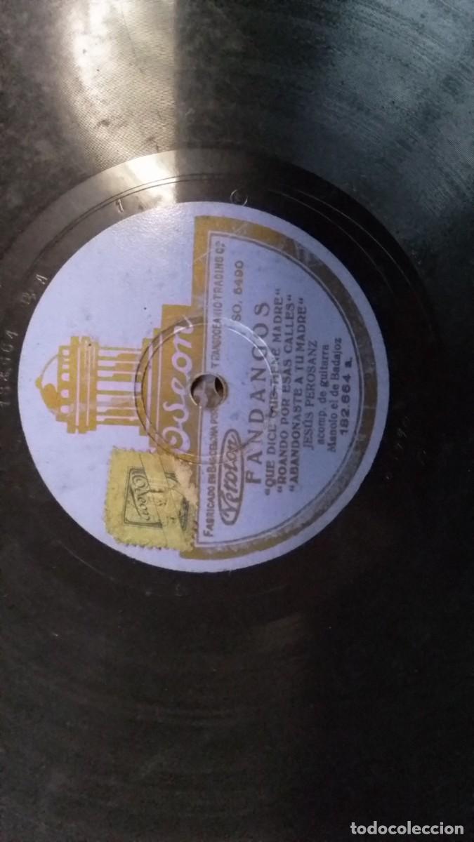 Discos de pizarra: Dos discos pizarra fandangos. - Foto 2