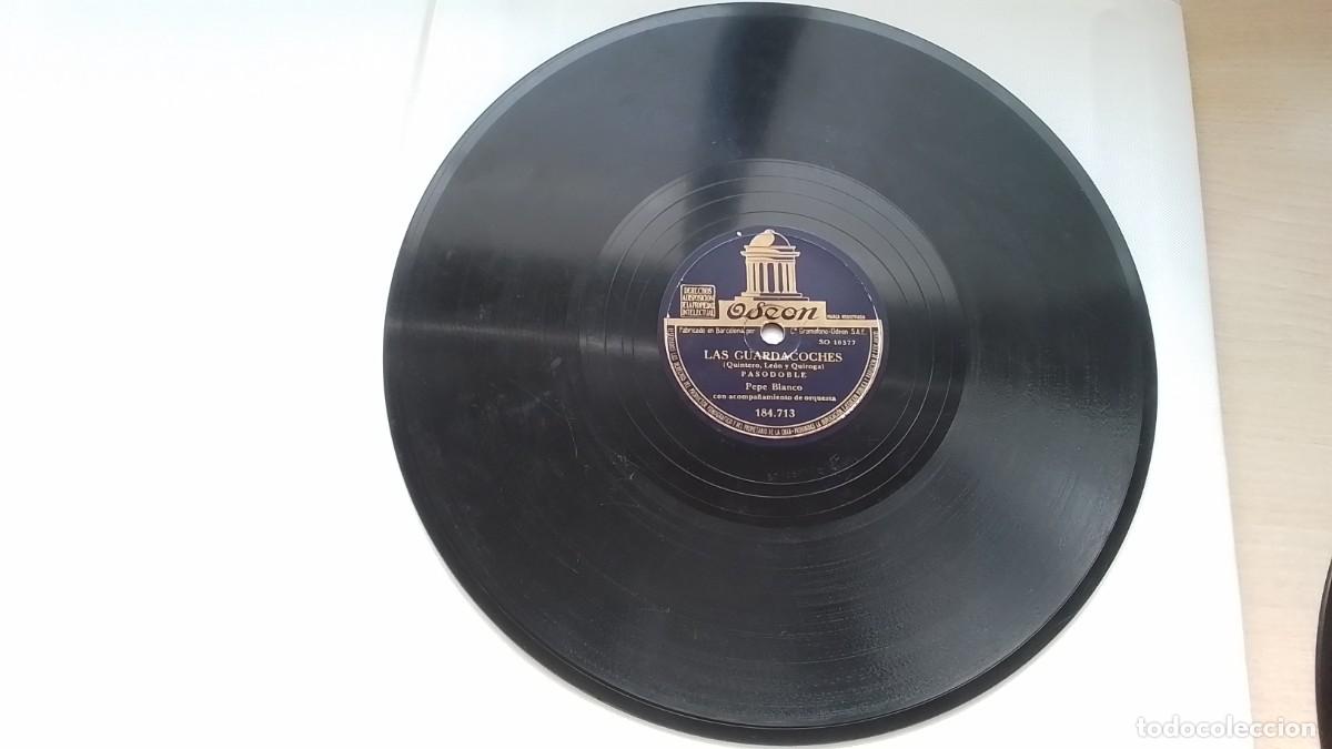 Discos de pizarra: Disco pizarra pepe blanco, Carmen Morell - Foto 1