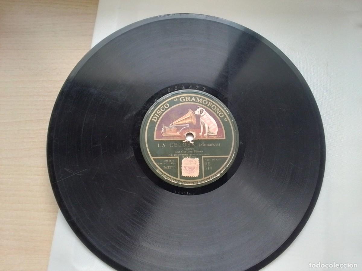 Discos de pizarra: Disco pizarra LA CELOSA, CARMEN FLORES - Foto 1