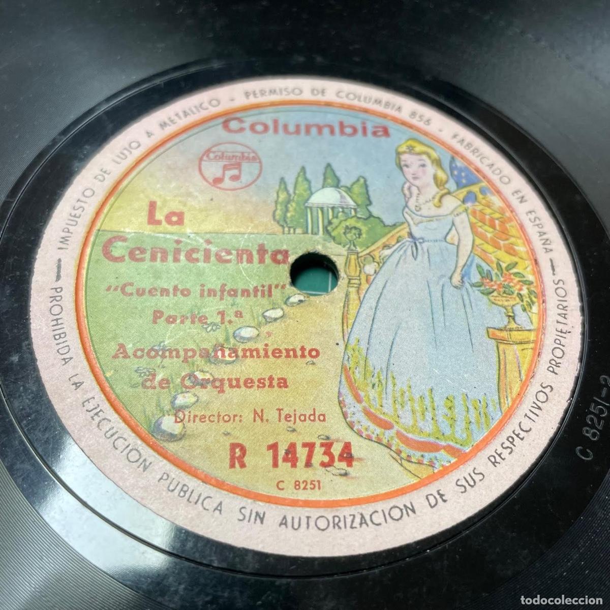 Discos de pizarra: Pizarra, La Cenicienta &rdquo;cuento infantil&rdquo; en dos discos - Foto 2