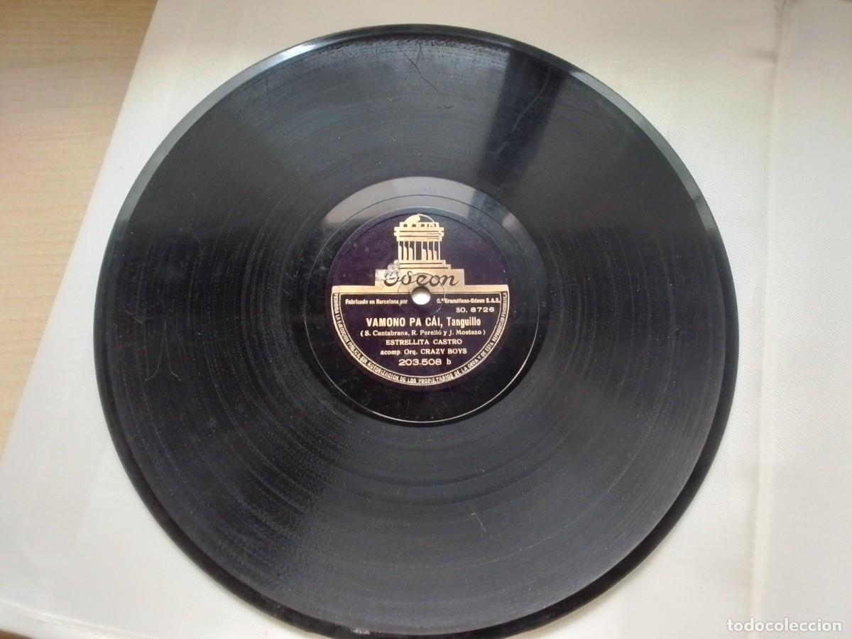 Discos de pizarra: 2 Discos pizarra Estrellita Castro - Foto 1