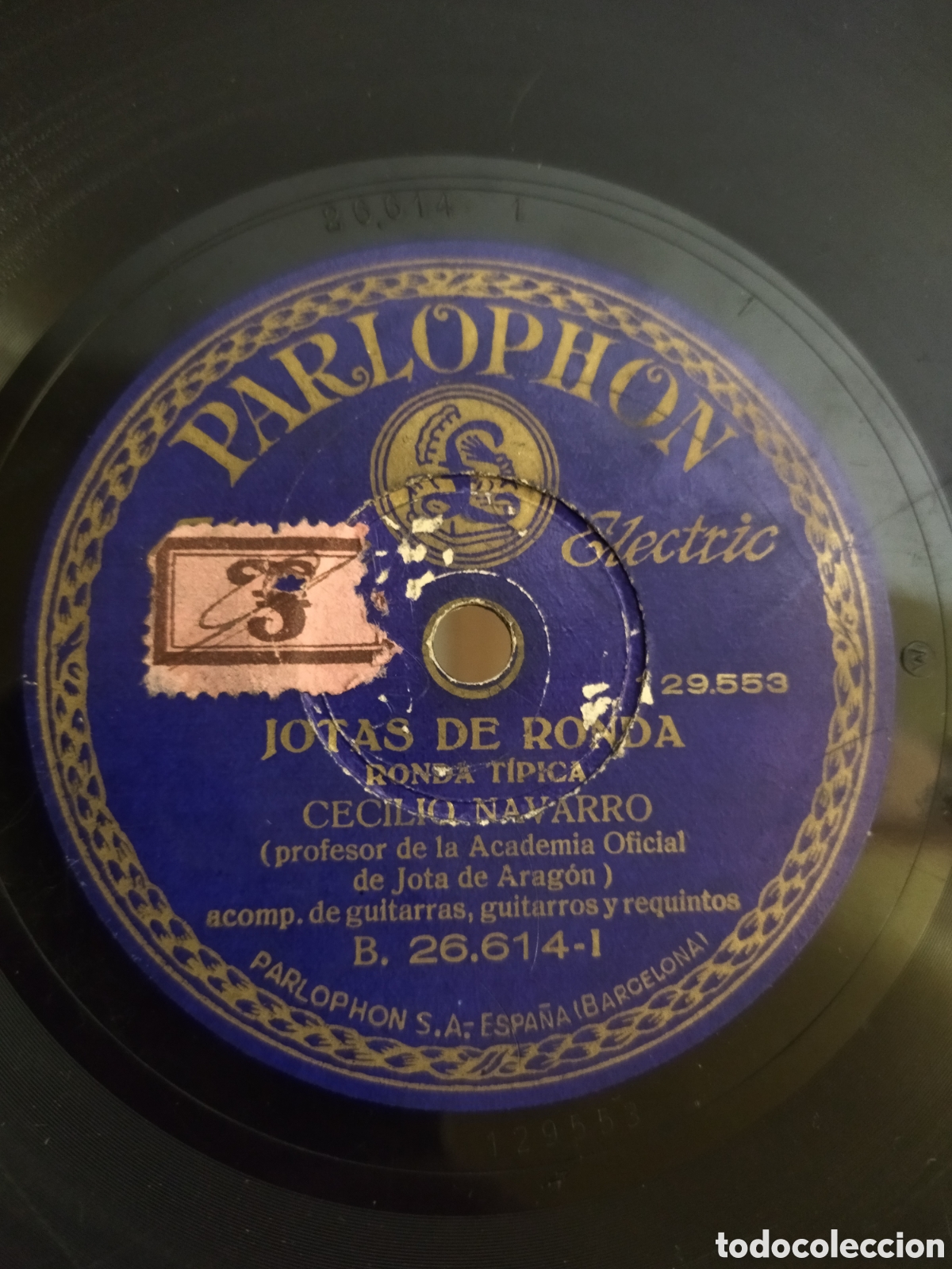 Discos de pizarra: Cecilio Navarro - Foto 1