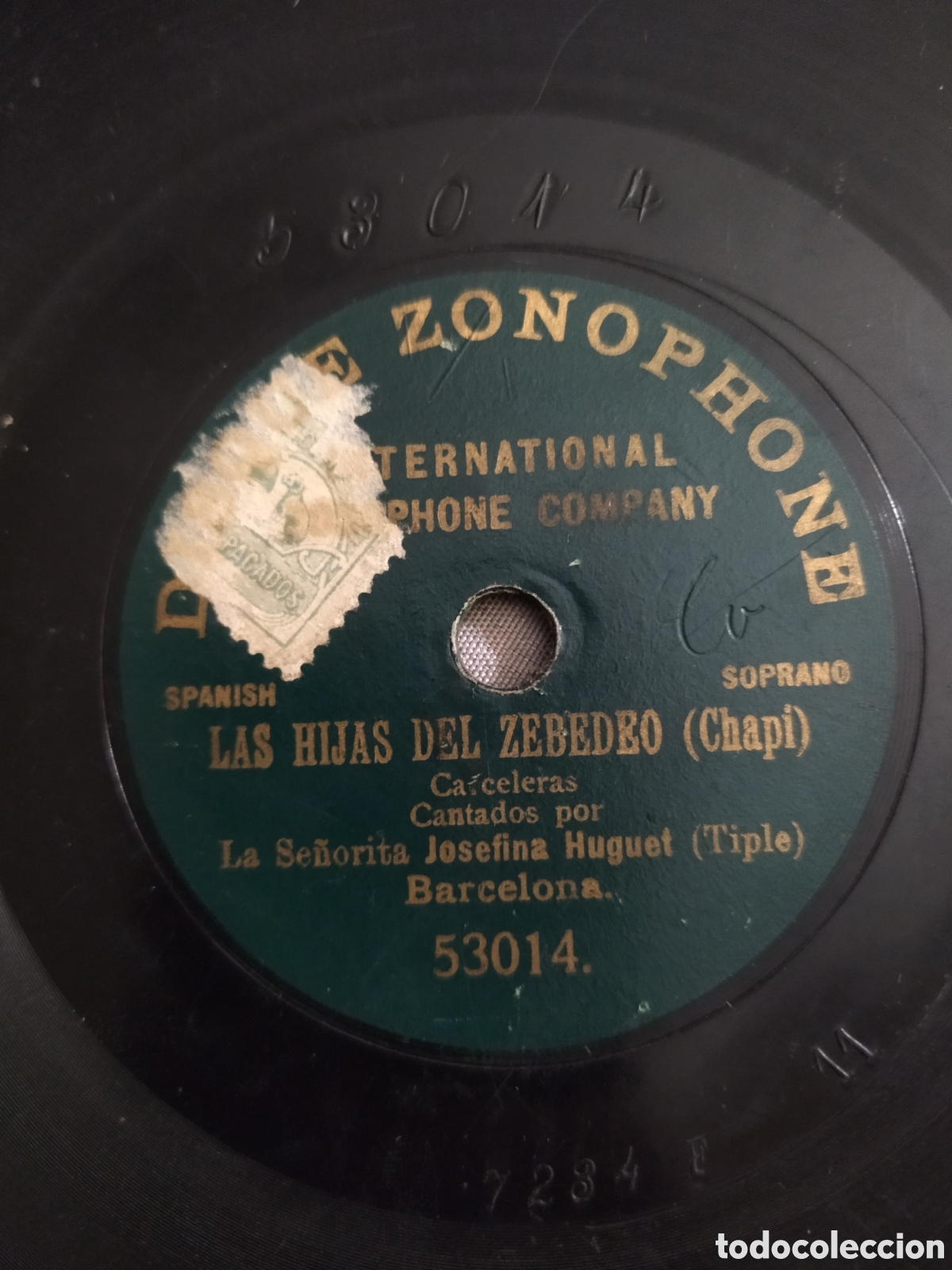 Discos de pizarra: Josefina Huguet - Foto 1