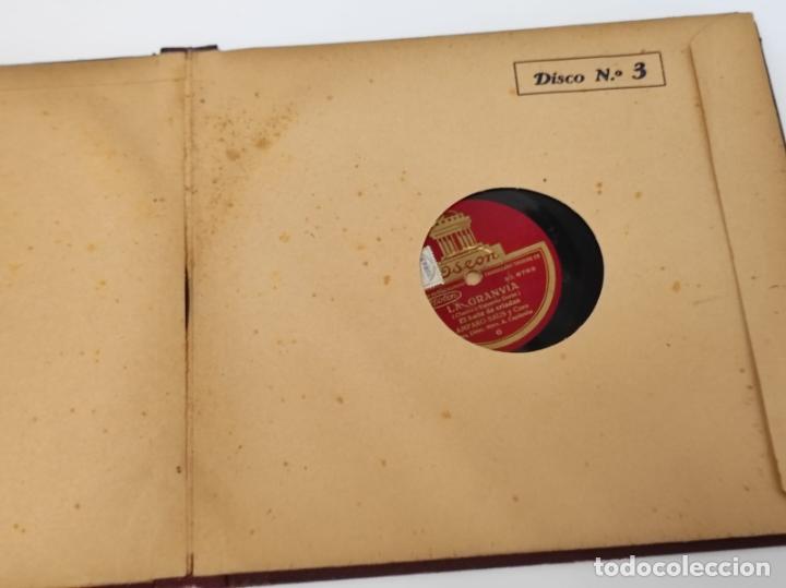 Discos de pizarra: DISCO PIZARRA - LA GRANVIA - ODEON - 3 DISCOS - 25 CM. - Foto 6