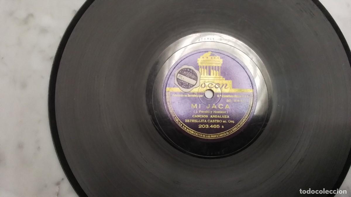 Discos de pizarra: 2 Discos pizarra Estrellita Castro - Foto 4