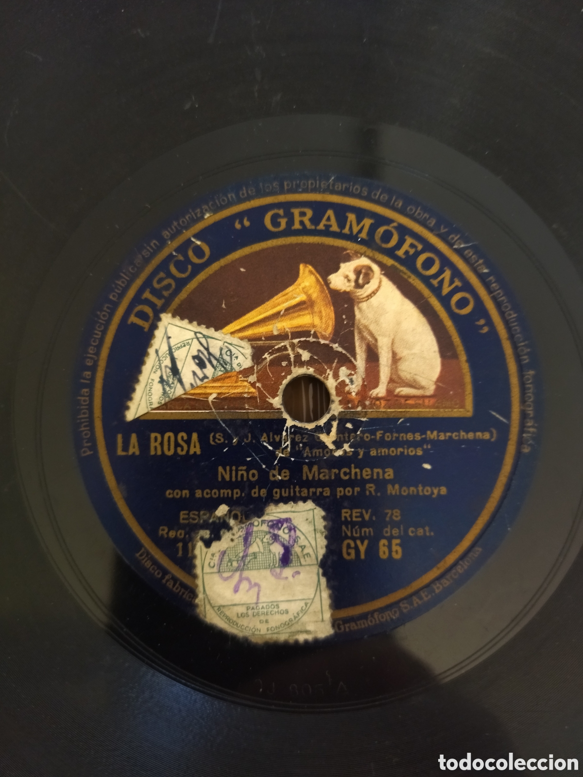 Discos de pizarra: Ni&ntilde;o de Marchena - Foto 1