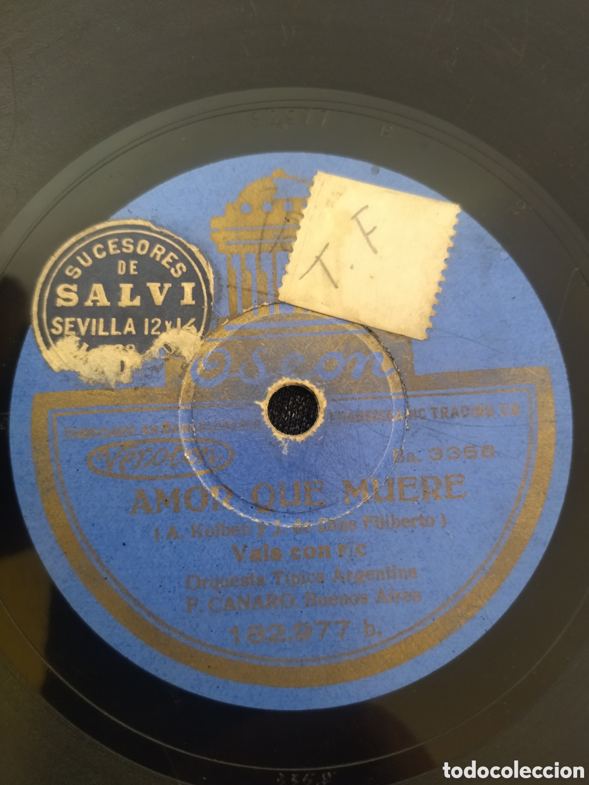 Discos de pizarra: Francisco Canaro - Foto 1