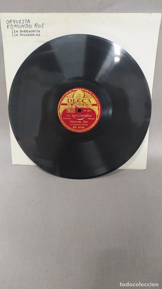 Discos de pizarra: Orquesta Edmundo Ros, Disco de pizarra. - Foto 2