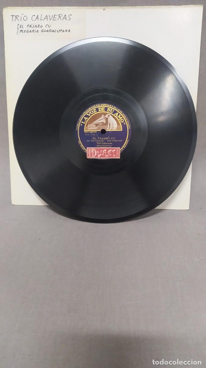 Discos de pizarra: Tr&iacute;o Calaveras, Disco de pizarra. - Foto 1