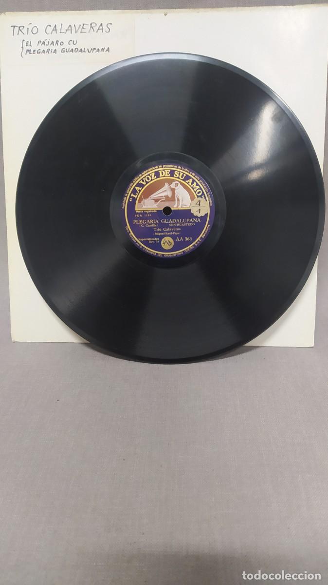 Discos de pizarra: Tr&iacute;o Calaveras, Disco de pizarra. - Foto 2