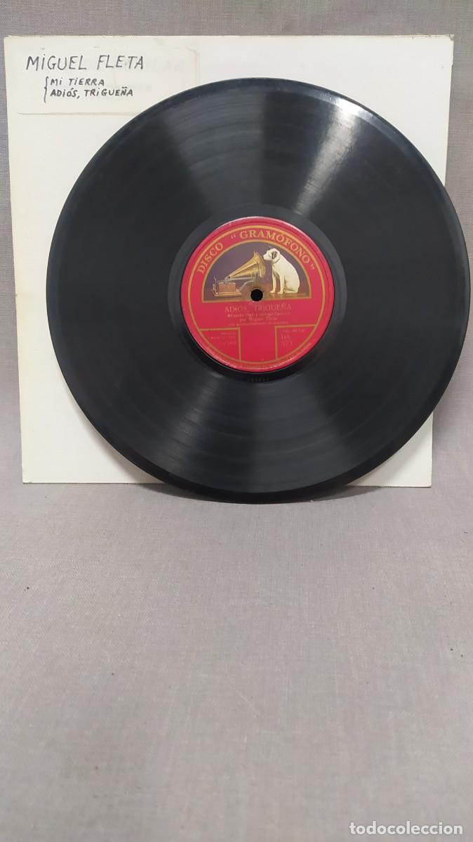 Discos de pizarra: Miguel Fleta, Disco de pizarra. - Foto 2