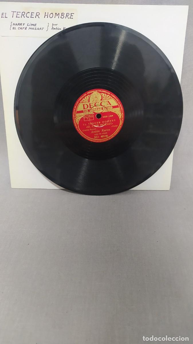 Discos de pizarra: El tercer hombre. Harry Lime - el caf&eacute; Mozart - Foto 2