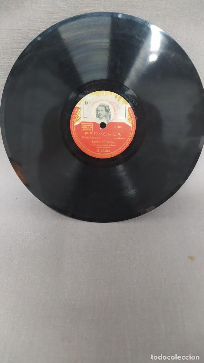 Discos de pizarra: Lola Garrido, Perversa / Tri-tri Tro-tro. Columbia - Foto 2