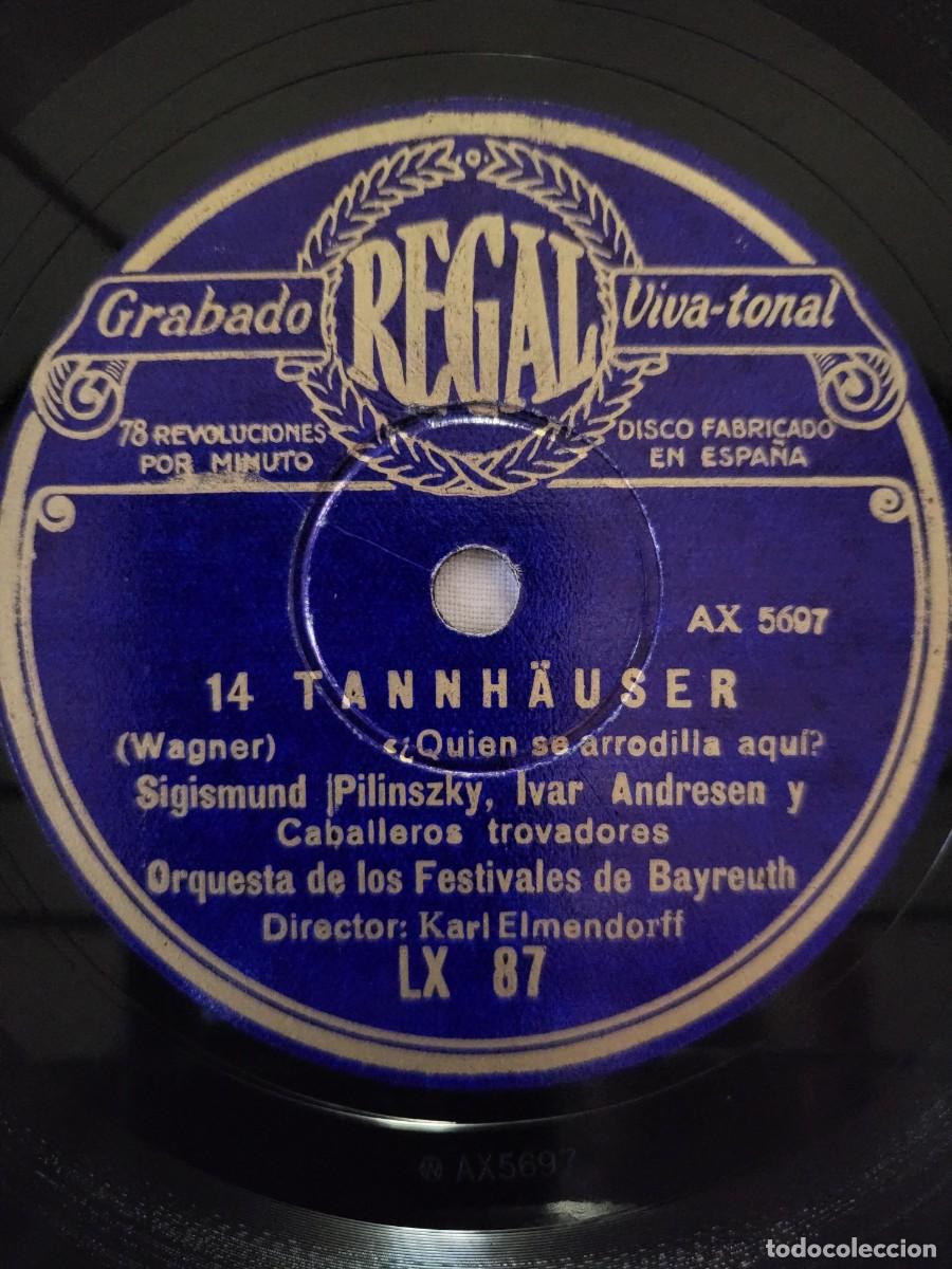 Discos de pizarra: REGAL-TANNH&Auml;USER (Wagner) - Foto 2