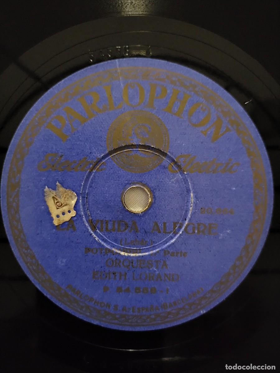 Discos de pizarra: PHARLOPHON-LA VIUDA ALEGRE (Franz Leh&aacute;r) - Foto 1