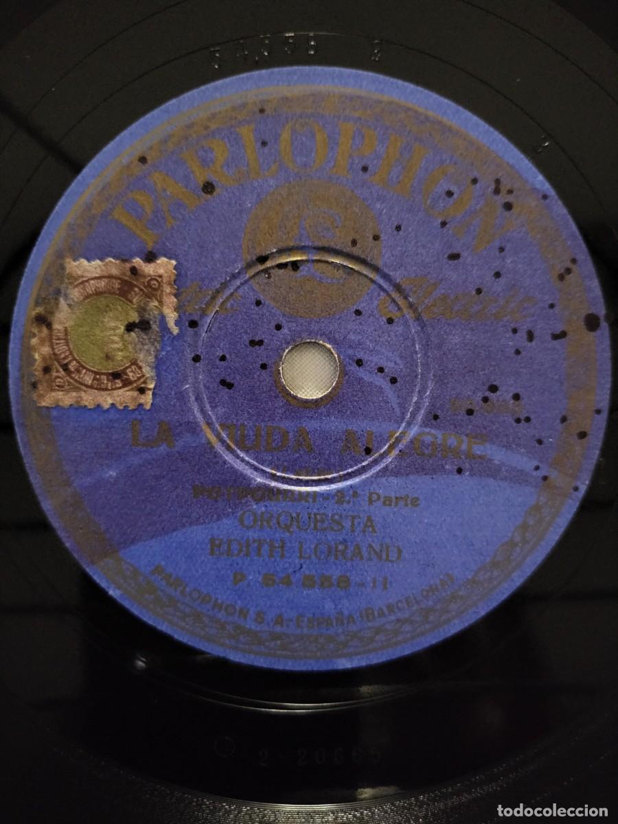 Discos de pizarra: PHARLOPHON-LA VIUDA ALEGRE (Franz Leh&aacute;r) - Foto 2