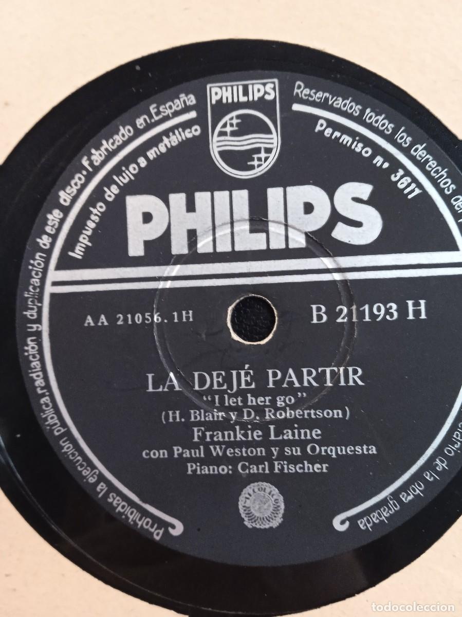 Discos de pizarra: FRANKIE LAINE- GRANADA. 10 PULGADAS, PIZARRA. - Foto 2