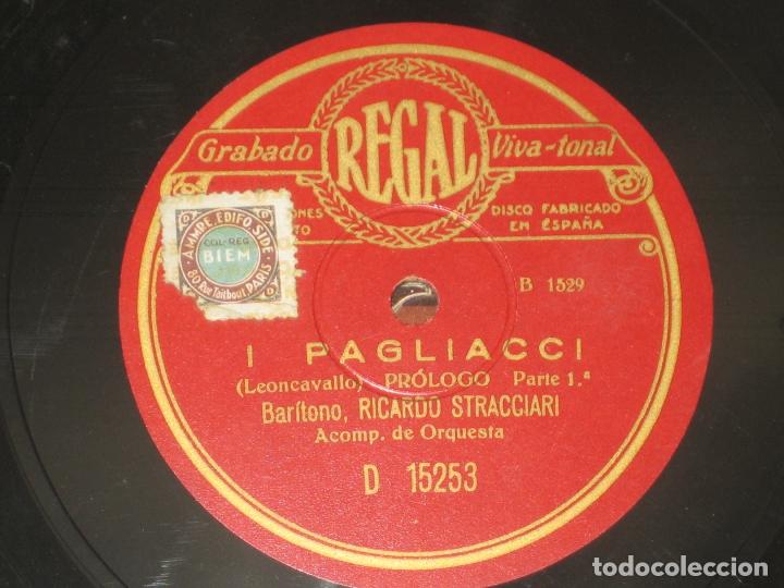 Discos de pizarra: RICARDO STRACCIARI - PAGLIACCI - - Foto 1