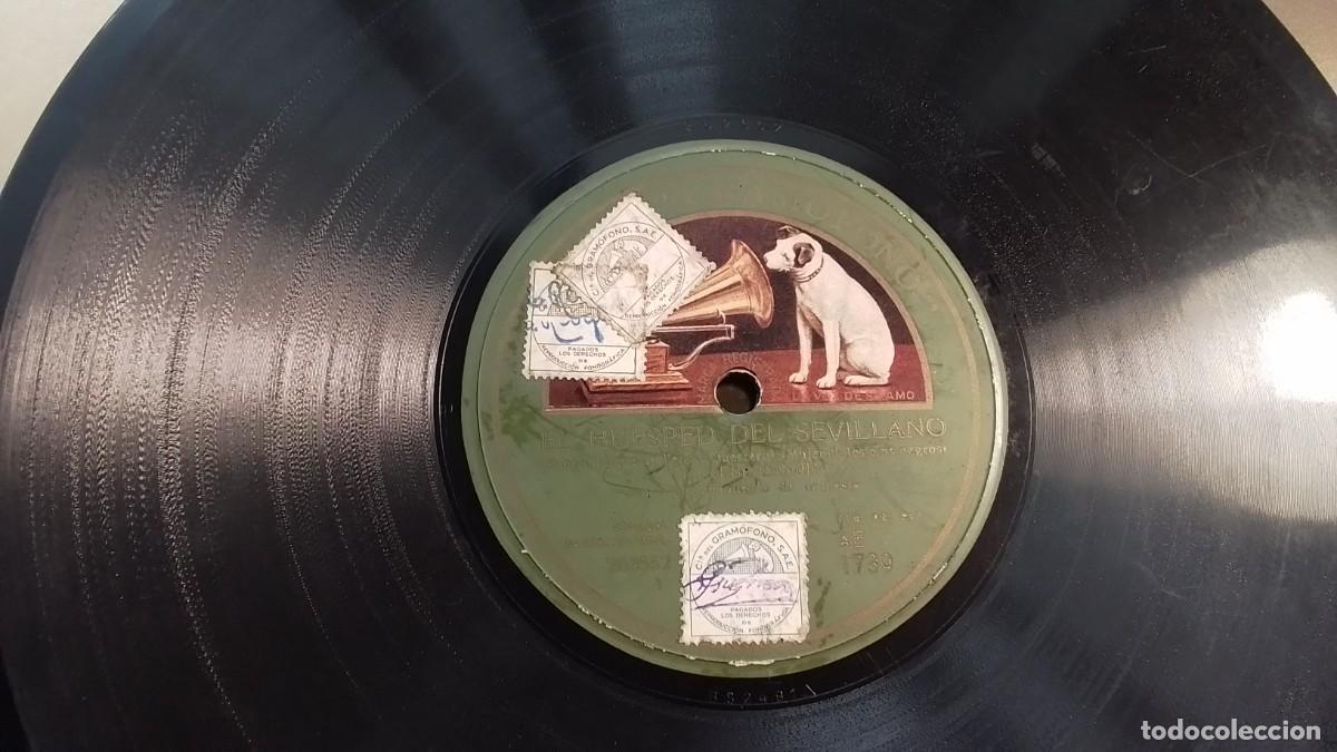 Discos de pizarra: El huesped del sevillano - Foto 1