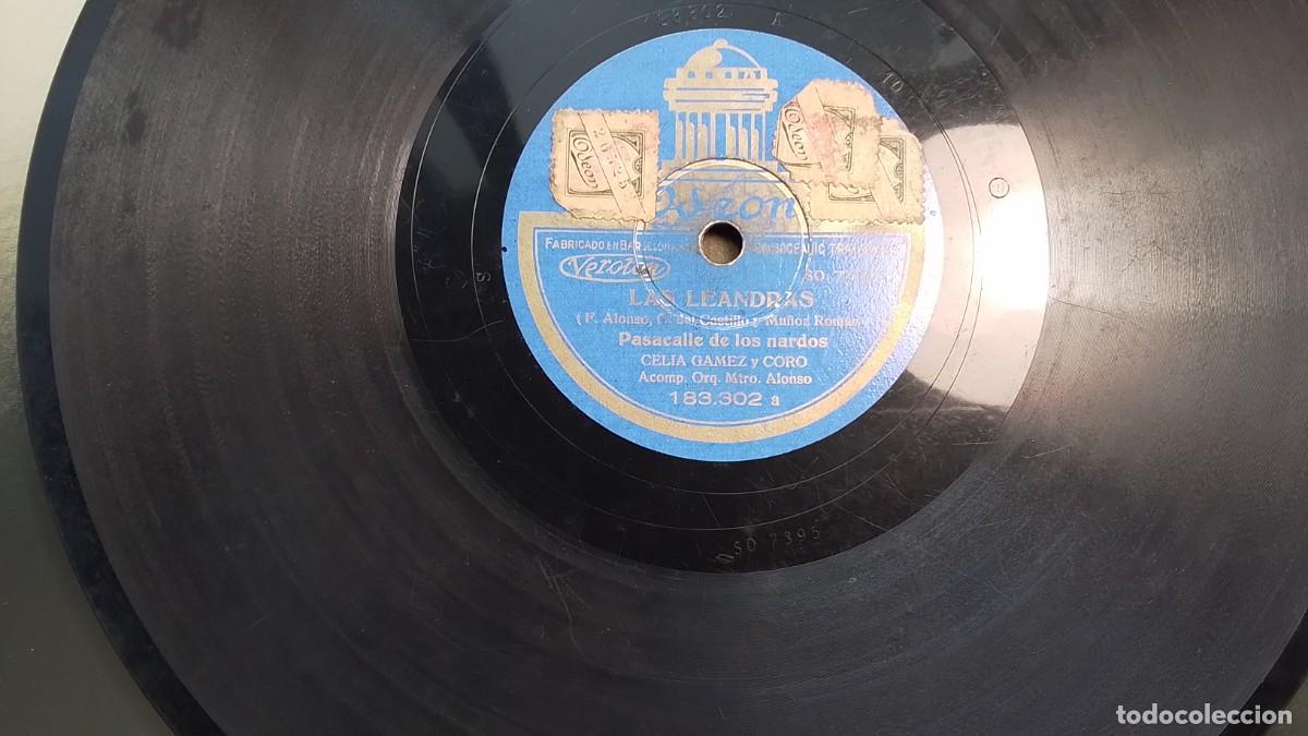 Discos de pizarra: Las Leandras. CELIA GAMEZ - Foto 2