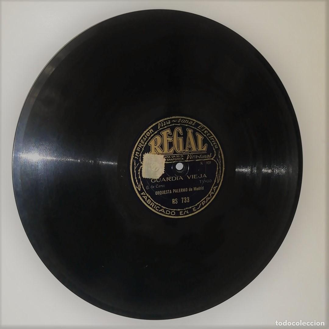 Discos de pizarra: ANTIGUO DISCO DE PIZARRA / OLD SHELLAC RECORD (SLATE); - Foto 1