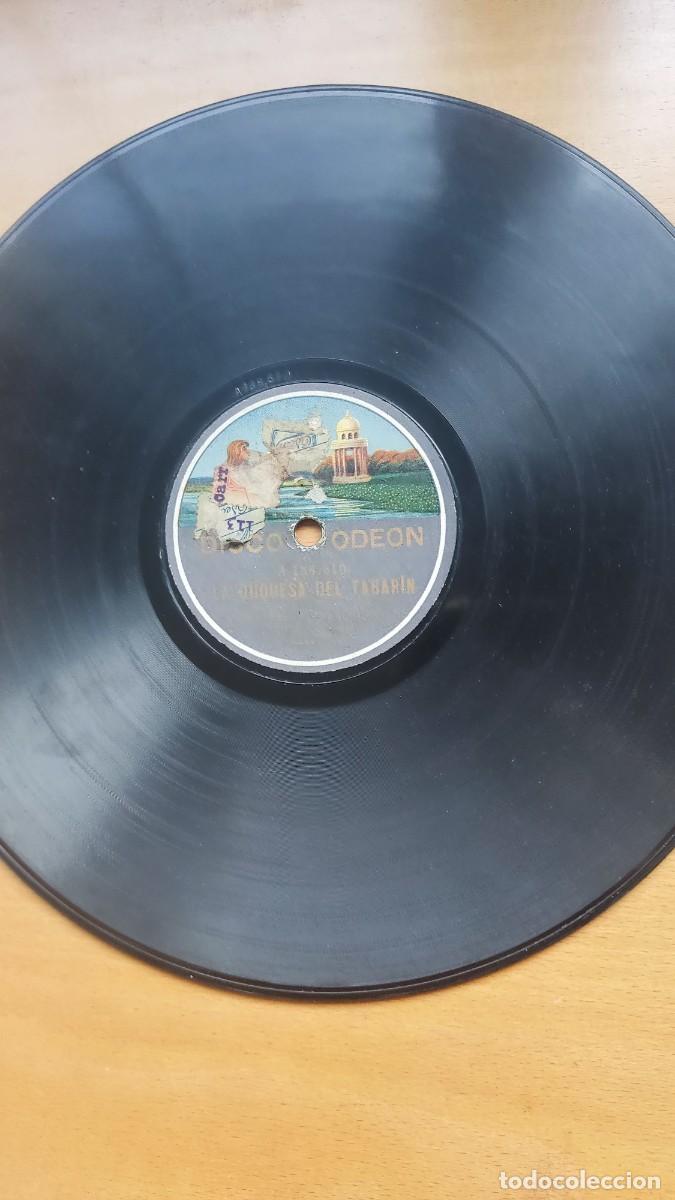Discos de pizarra: DISCO DE PIZARRA &rdquo; LA DUQUESA DEL TABARIN &rdquo; ( GRAN DUO ) ( DUETTO DEL FU NI FA ) DISCO ODEON - Foto 1