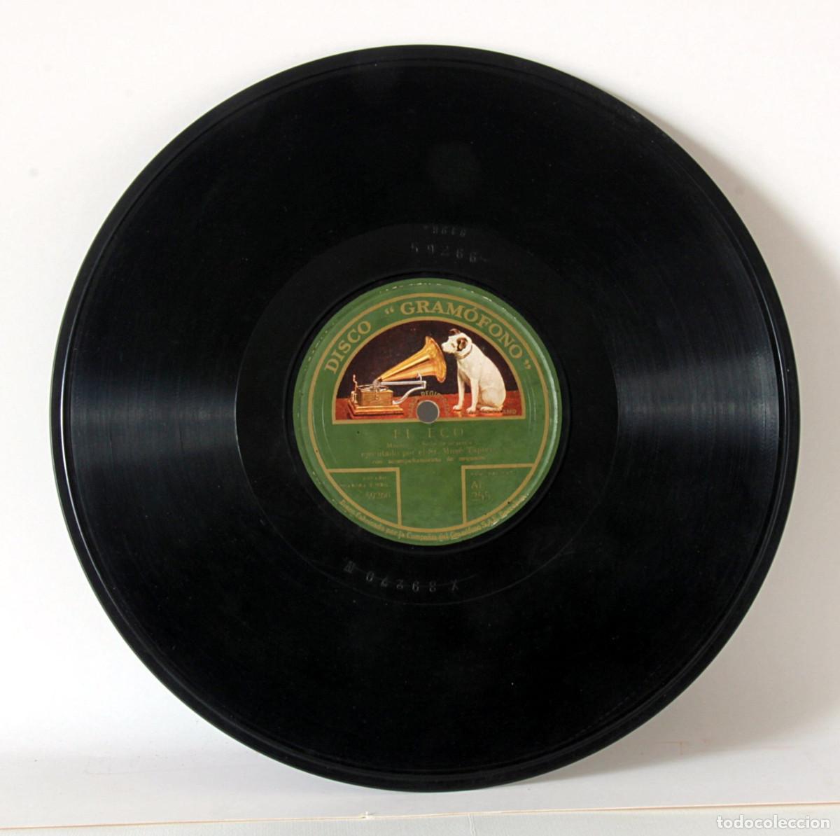 Discos de pizarra: Lote de 6 discos de pizarra. La Voz de su Amo - Foto 10