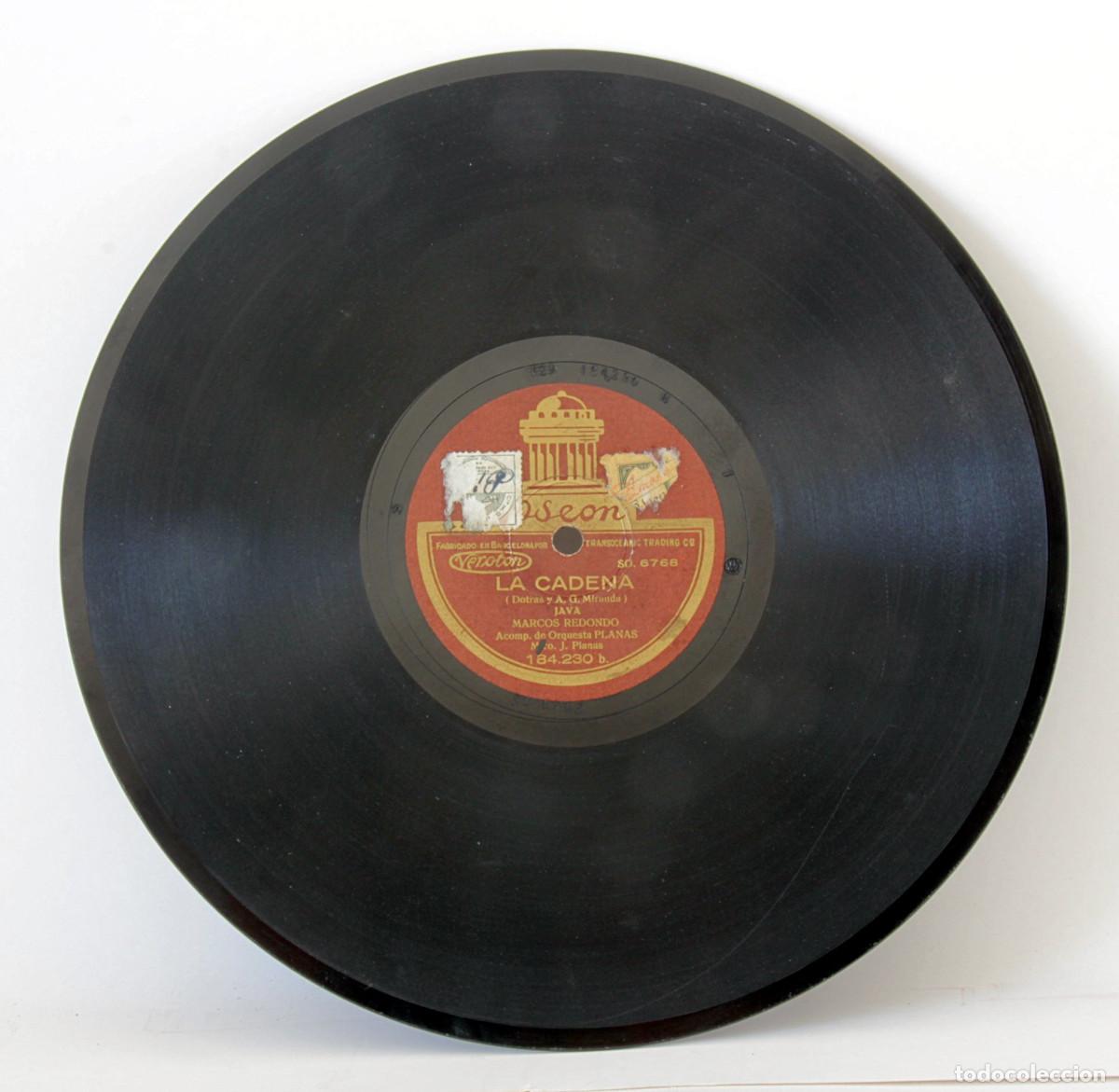 Discos de pizarra: Lote de 10 discos de pizarra. Odeon - Foto 3