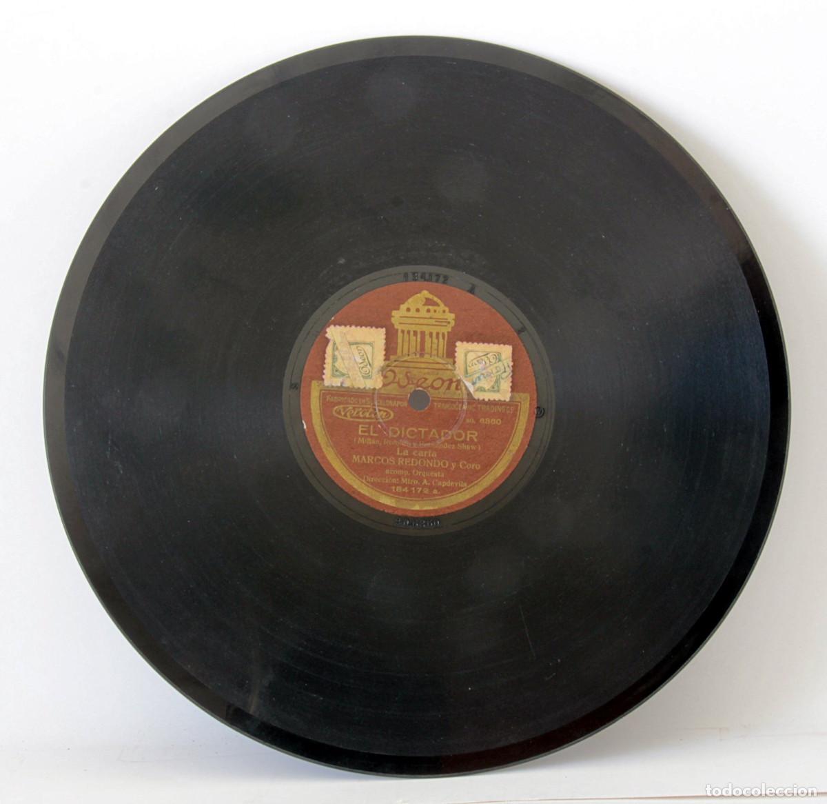 Discos de pizarra: Lote de 10 discos de pizarra. Odeon - Foto 5