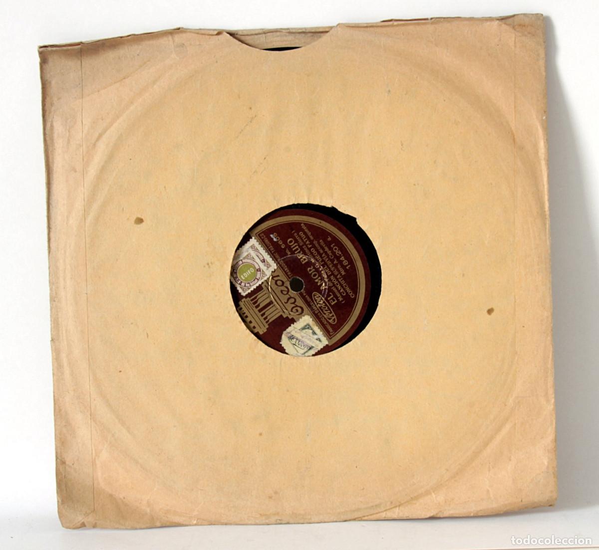 Discos de pizarra: Lote de 10 discos de pizarra. Odeon - Foto 8