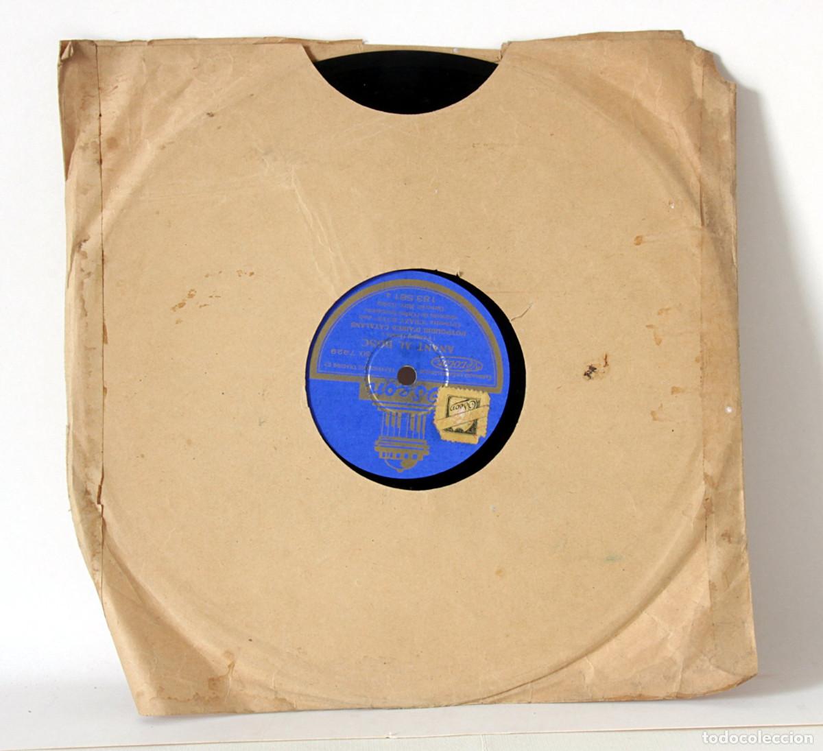 Discos de pizarra: Lote de 10 discos de pizarra. Odeon - Foto 23