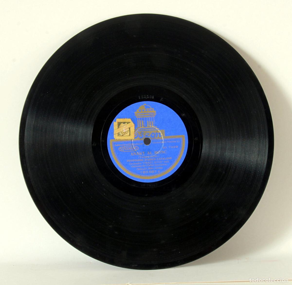 Discos de pizarra: Lote de 10 discos de pizarra. Odeon - Foto 24